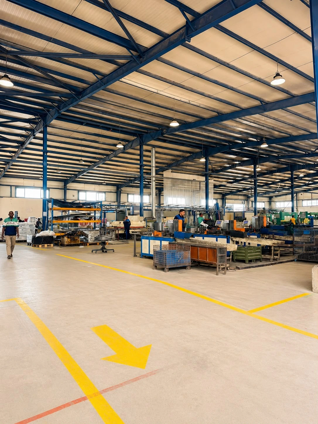 Abdelhamid Second Manufacturing Hall interior