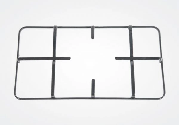 Heavy-duty gas cooker pan support with reinforced wire structure for cookware