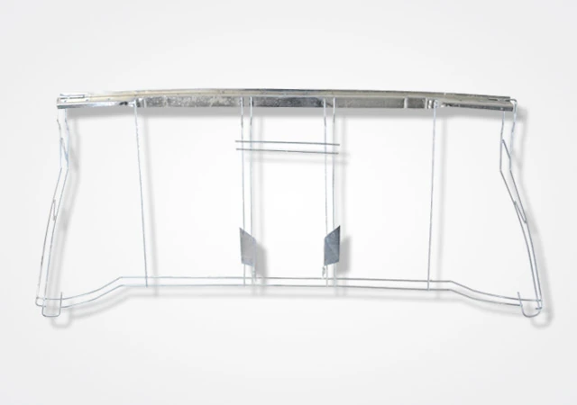 Automotive seat wire frame component manufactured for car seat structure and support systems