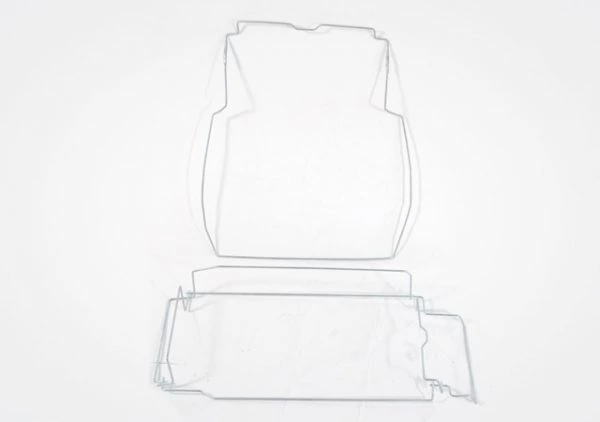 Automotive seat wire frame component manufactured for vehicle seating applications