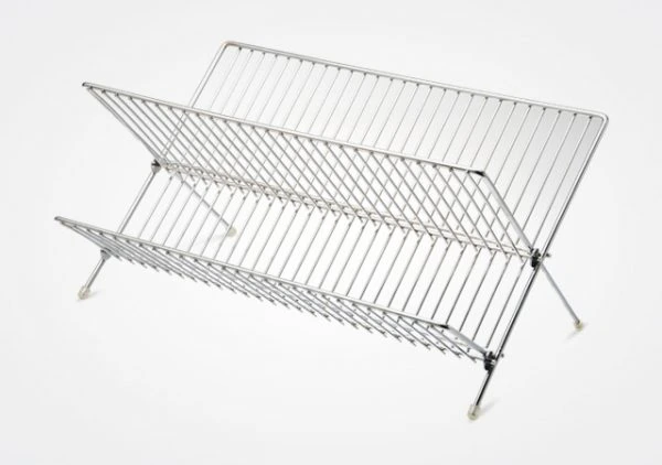 Wire display shelf rack for organized product presentation and retail merchandising