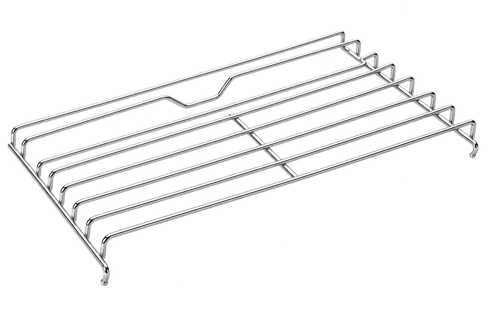 Gas cooker wire rack with parallel supports for household cooking appliances