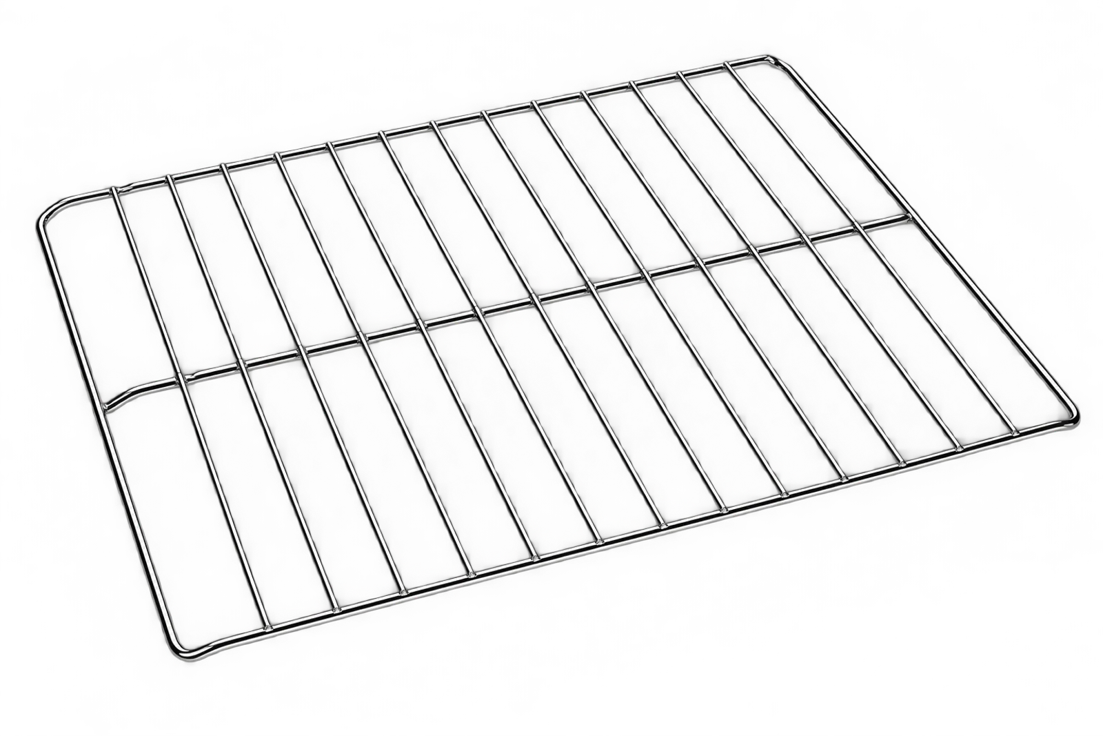 Metal oven wire rack manufactured for gas cookers and household cooking appliances