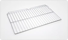 Gas cooker oven wire rack with welded parallel wire construction