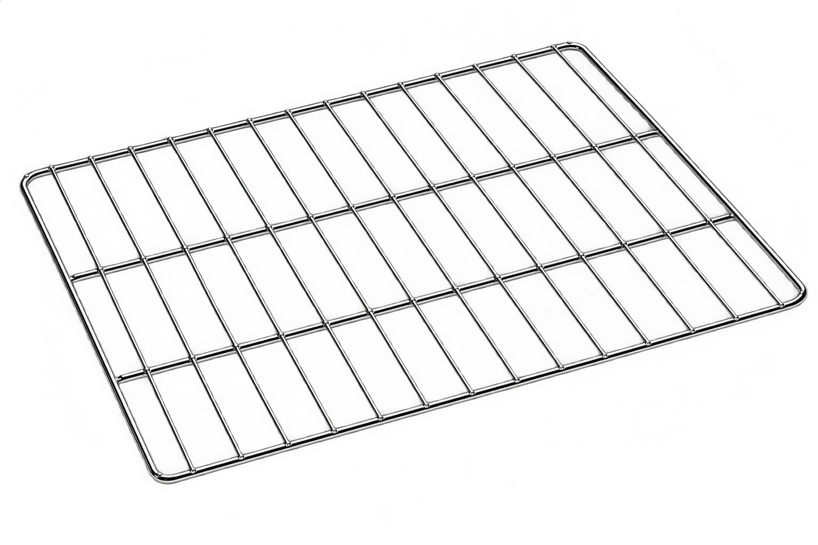 Rectangular gas cooker wire shelf manufactured for household oven applications