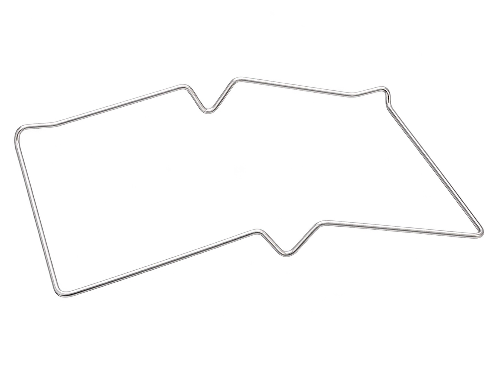Custom formed wire support bracket for gas cooker internal component assemblies